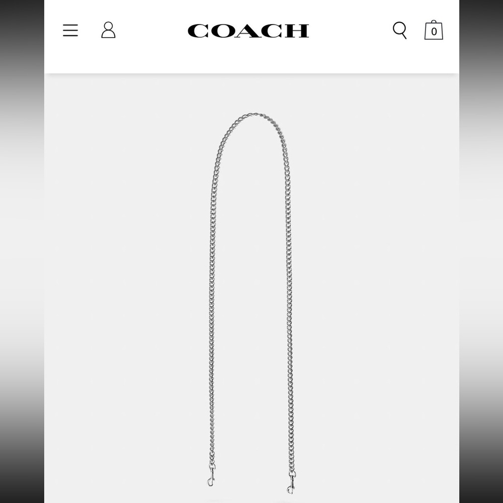 Coach Dinky Chain NWOT